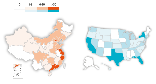 Map of Wealth Dirstribution